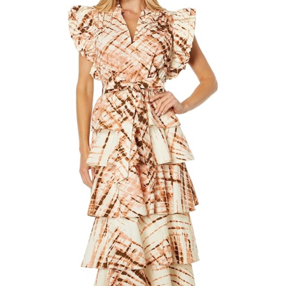 Marie Oliver tiered dress xxs